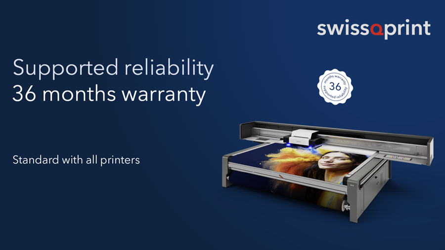 Ervaar ongeëvenaarde gemoedsrust met de 36 maanden garantie van swissQprint